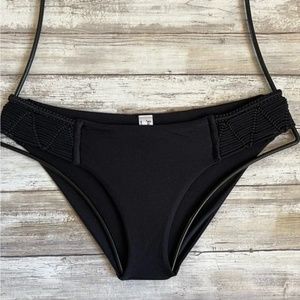 Luli Fama Black Bikini Bottom {Pre-Owned)
